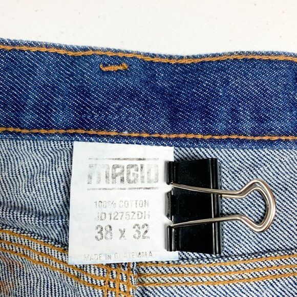 Magid Fire Resistant Jeans Mens 38 Carpenter Pocket Work‎ FR 2112 HRC2 Workwear - Picture 9 of 14